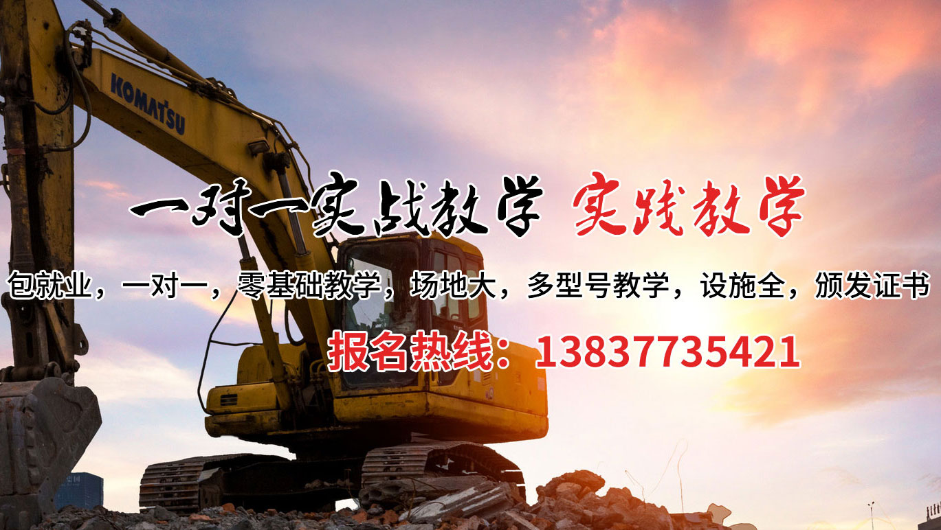 兴海县挖掘机培训案例